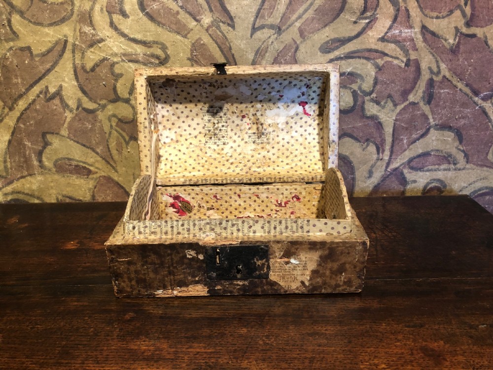 Small Antique Trunk View IX