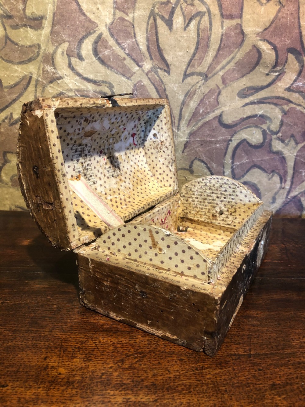 Small Antique Trunk View X