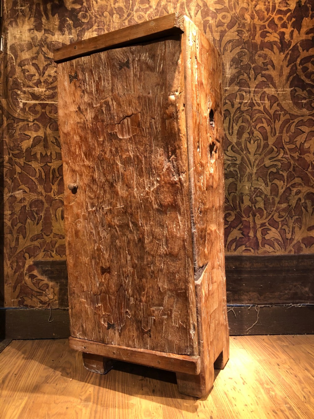 Rustic Dug-out Cupboard 