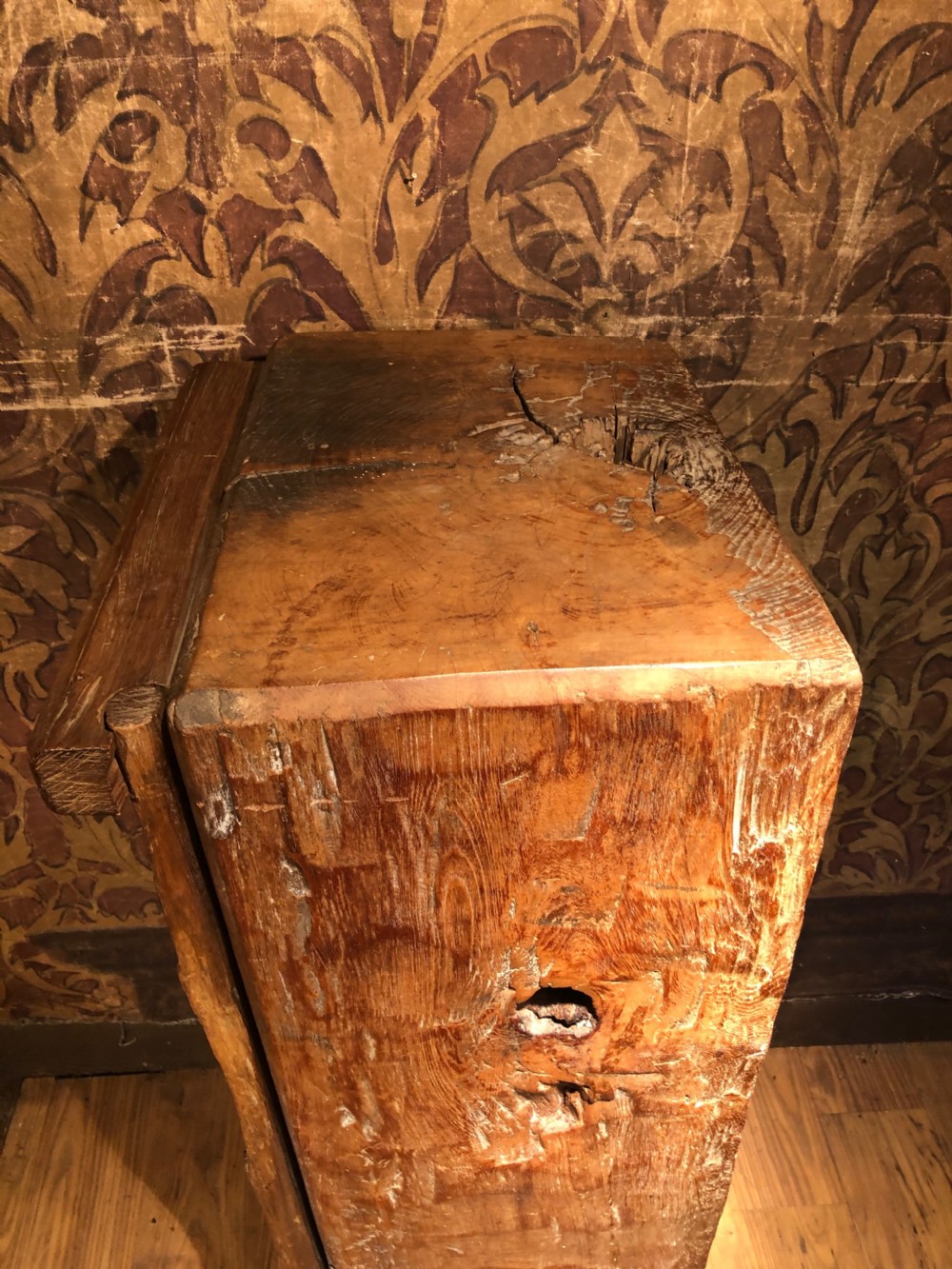 Rustic Dug-out Cupboard  View VII
