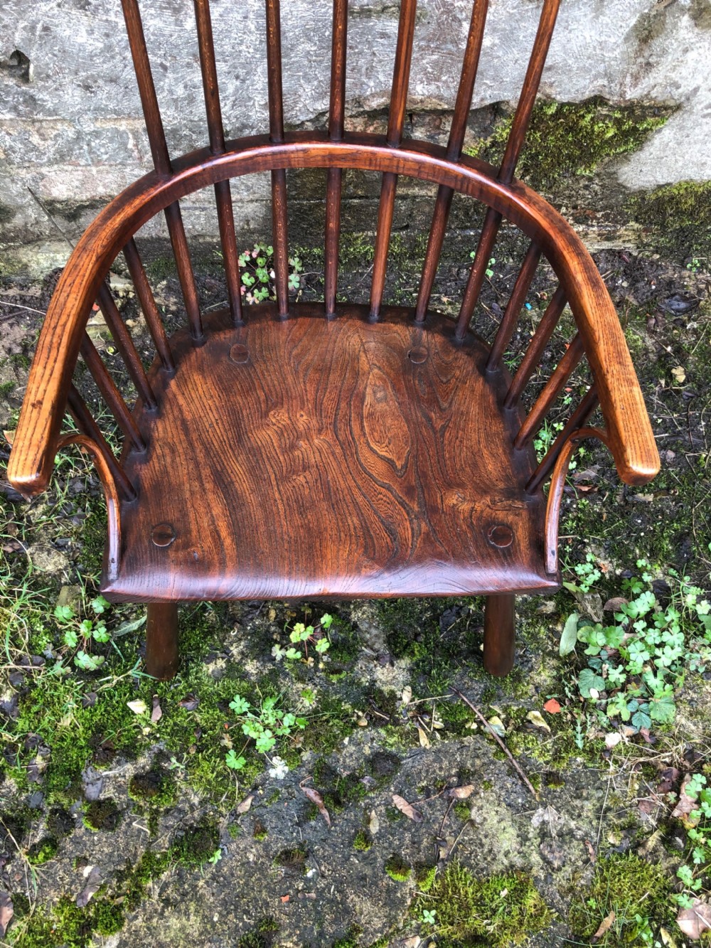 Primitive Windsor Chair View V