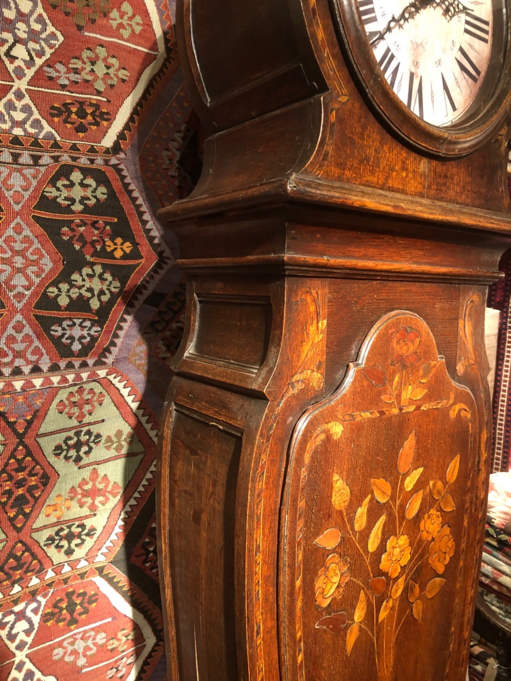 Antique Longcase Clock View VIII