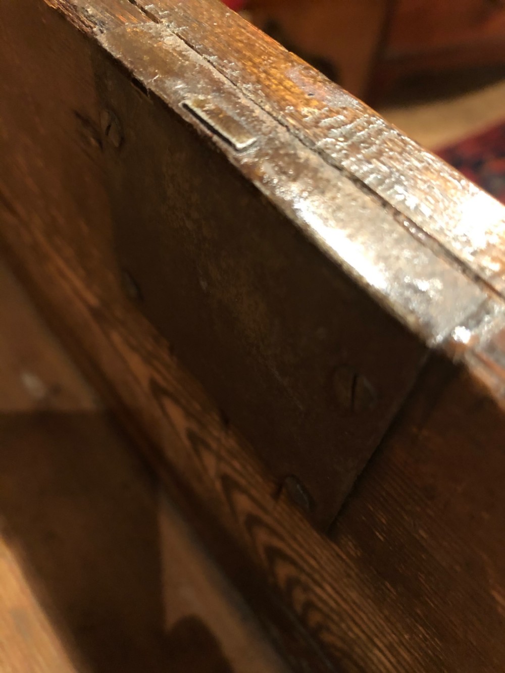 Georgian Oak and Pine Chest of Drawers  View X