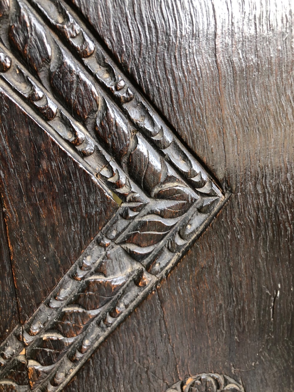 Early Oak Wainscot Chair View IV