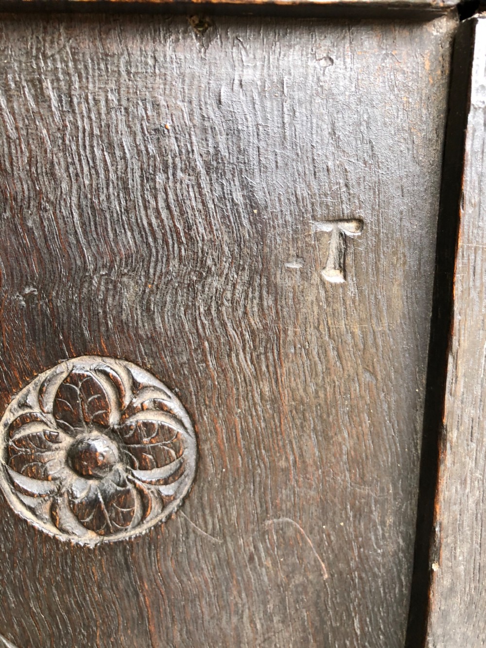 Early Oak Wainscot Chair View VII