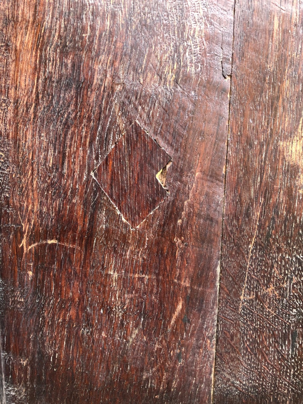 Early Oak Wainscot Chair View XI