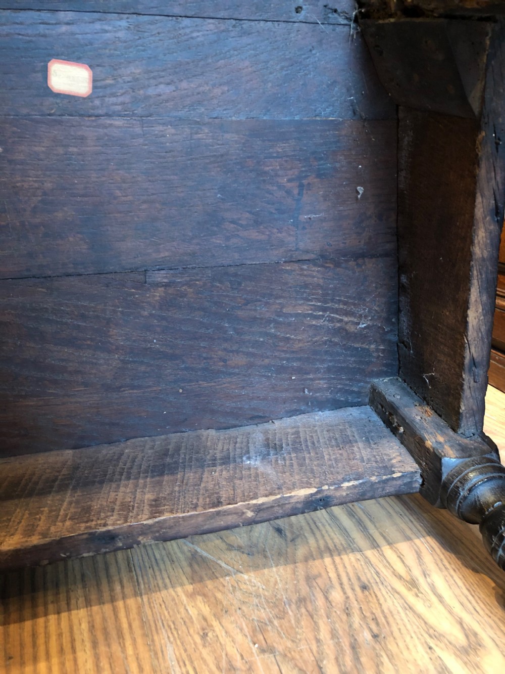 Early Oak Wainscot Chair View XV