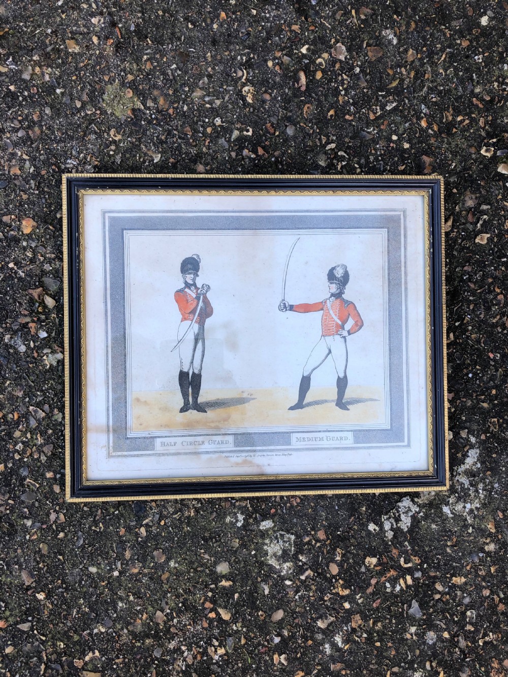 Pair of Antique Rowlandson Prints View III