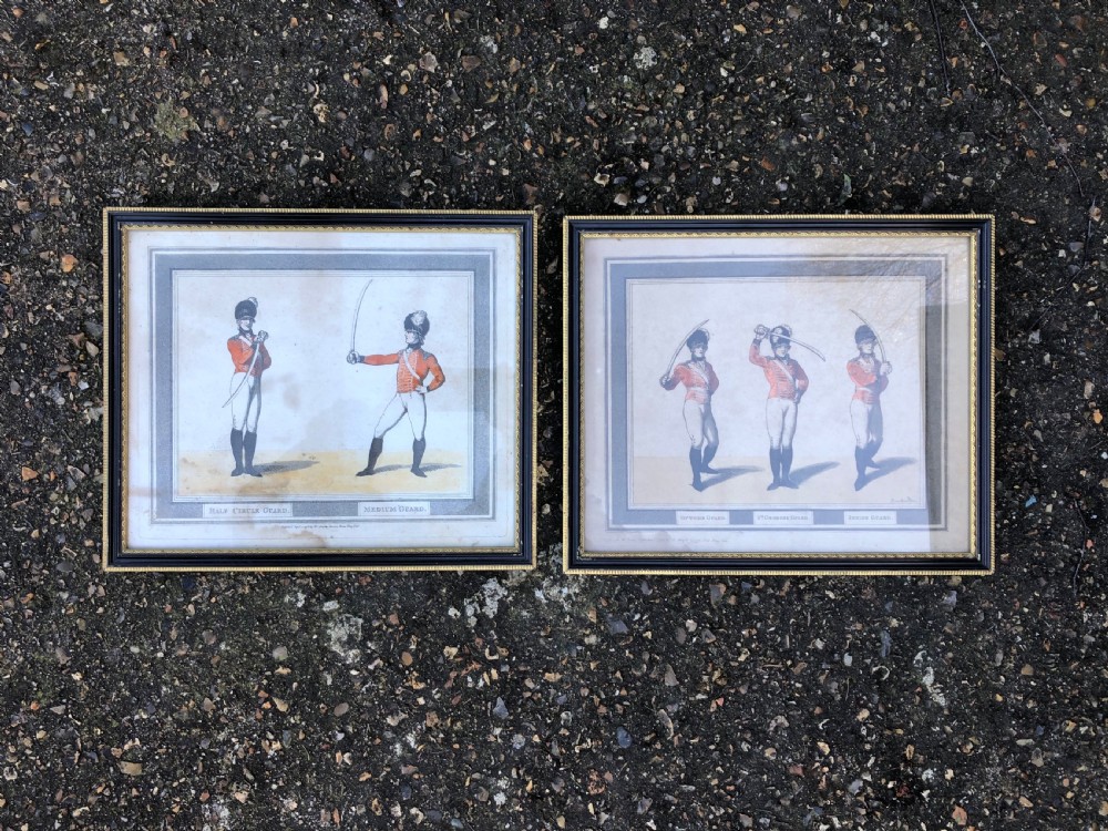 Pair of Antique Rowlandson Prints View V