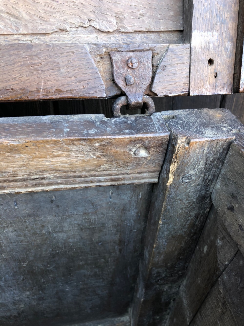 Early Oak Chest View IV
