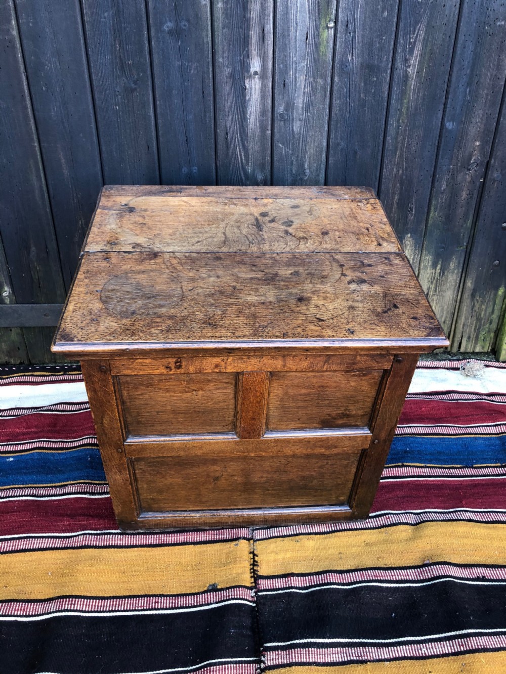 Early Oak Chest View V