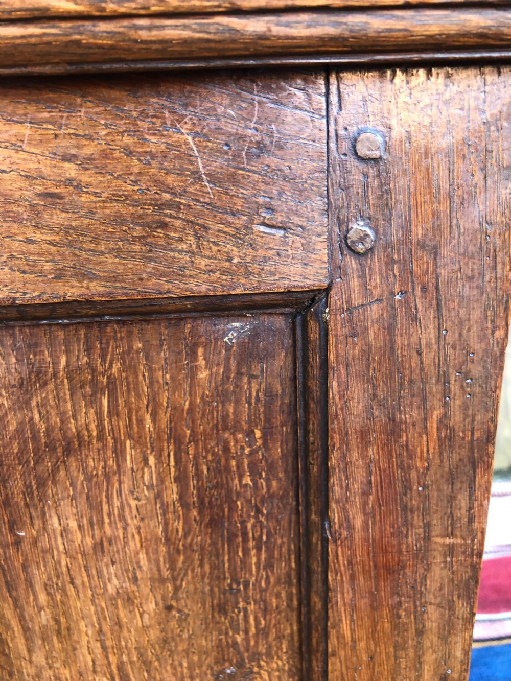 Early Oak Chest View VIII