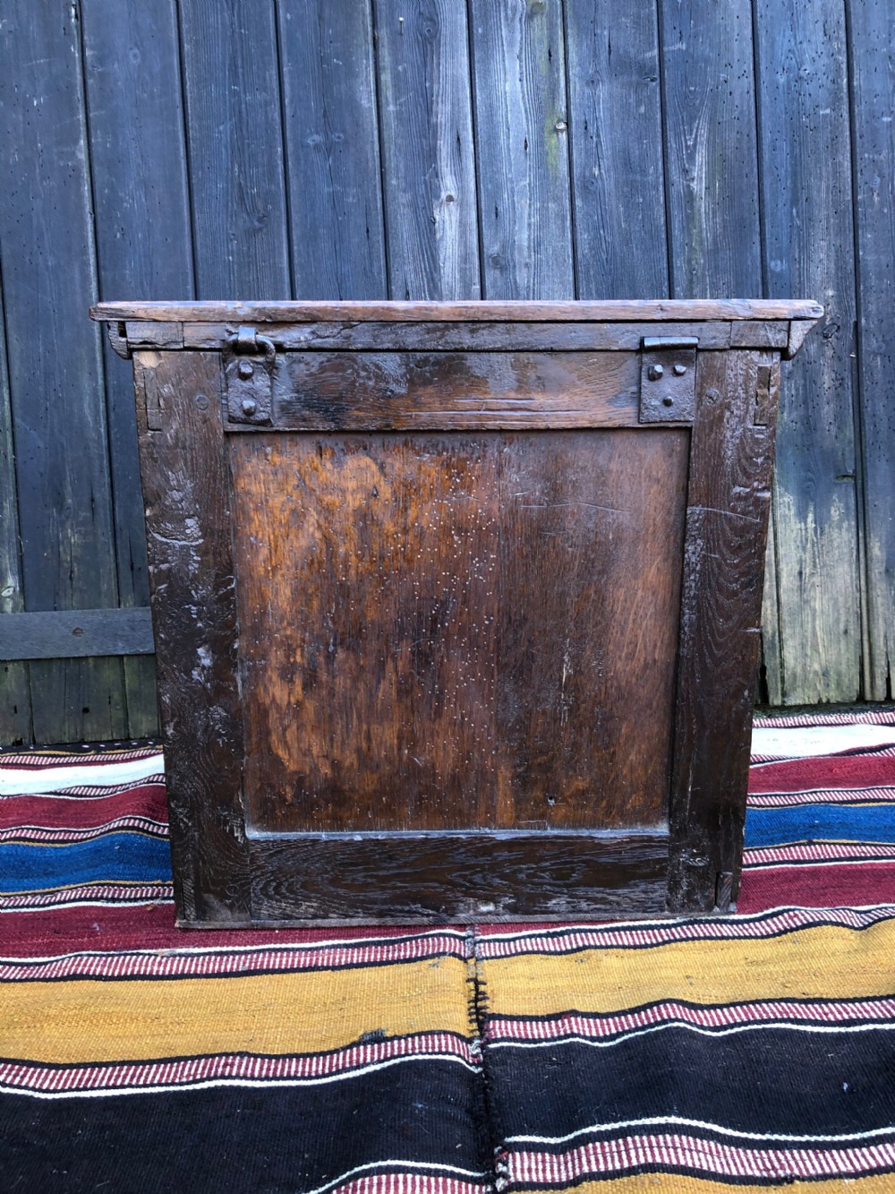 Early Oak Chest View IX