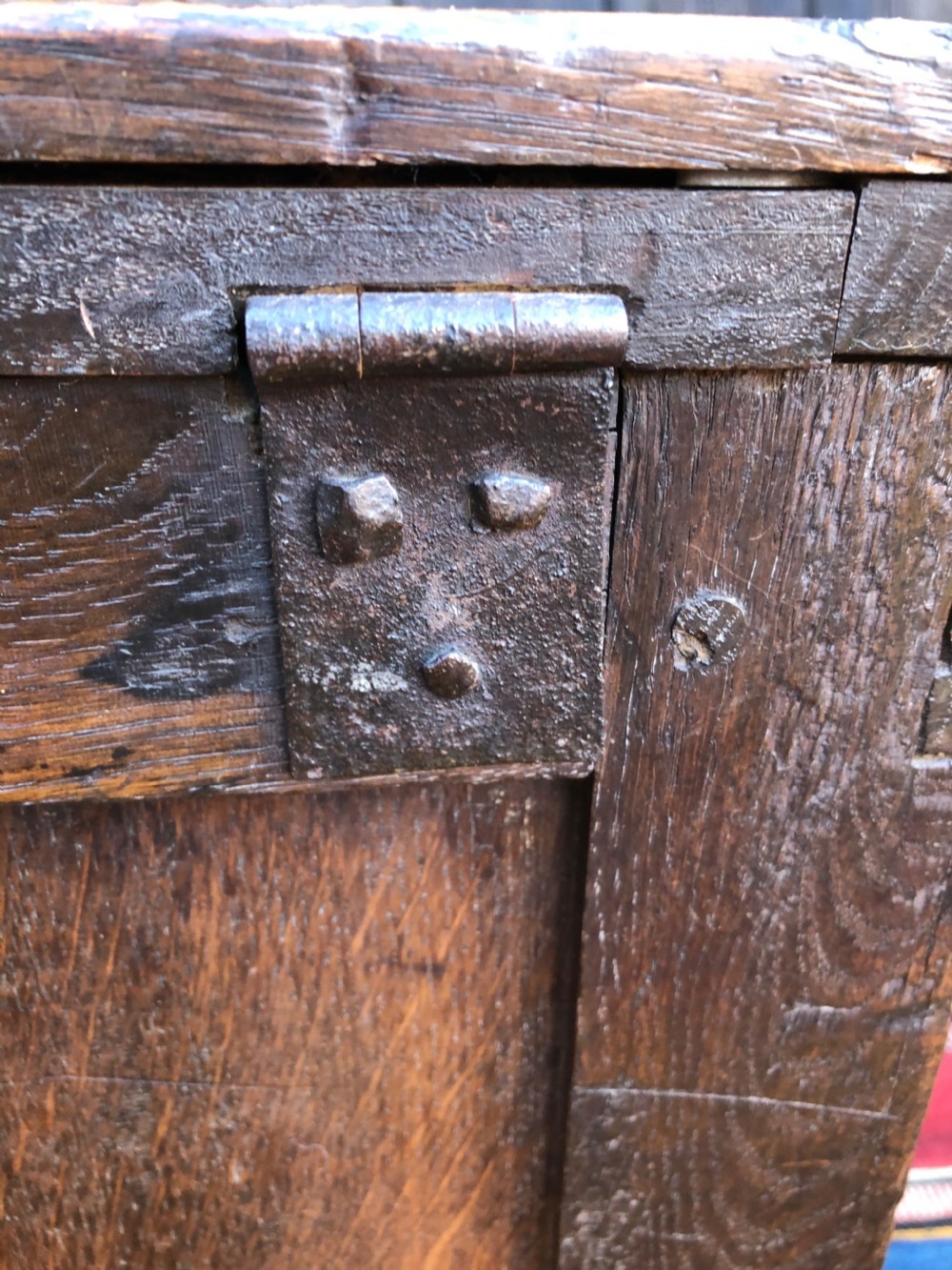 Early Oak Chest View X