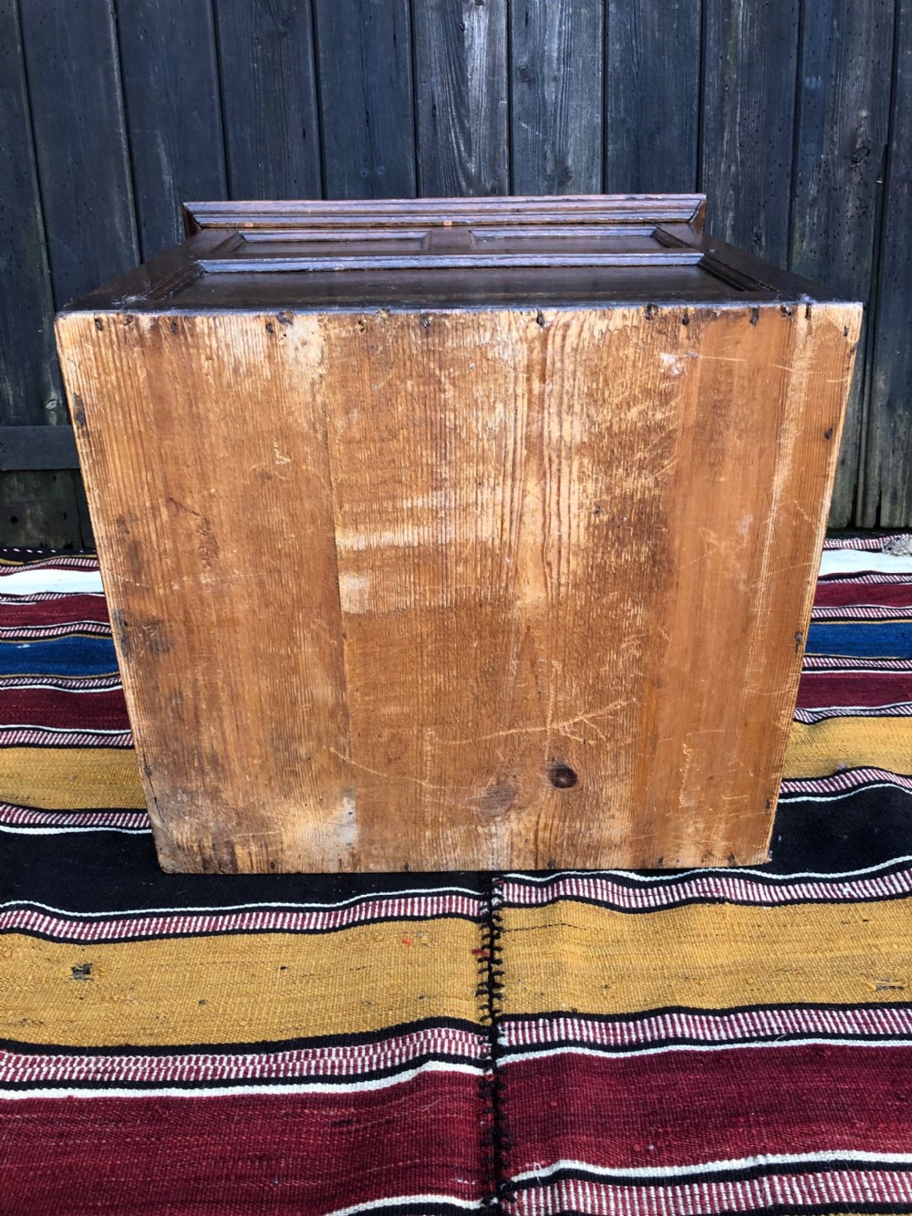 Early Oak Chest View XI
