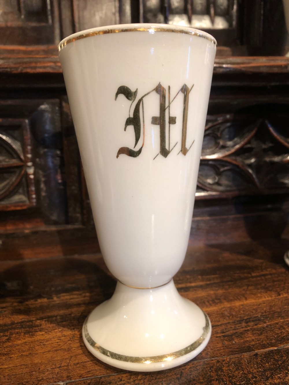 Antique Ceramic Goblets View III