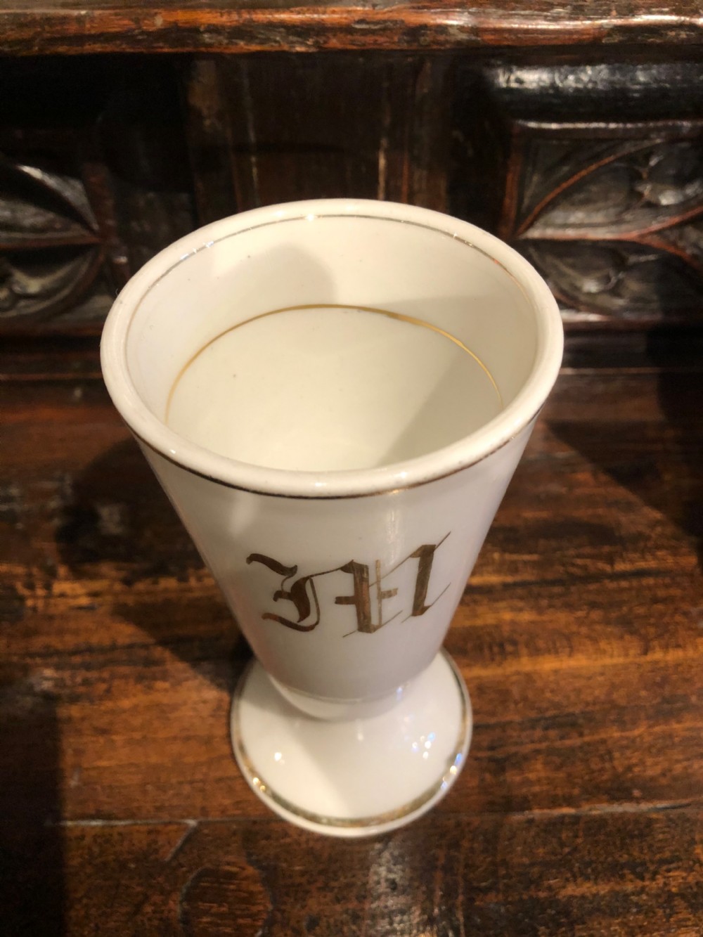 Antique Ceramic Goblets View IV