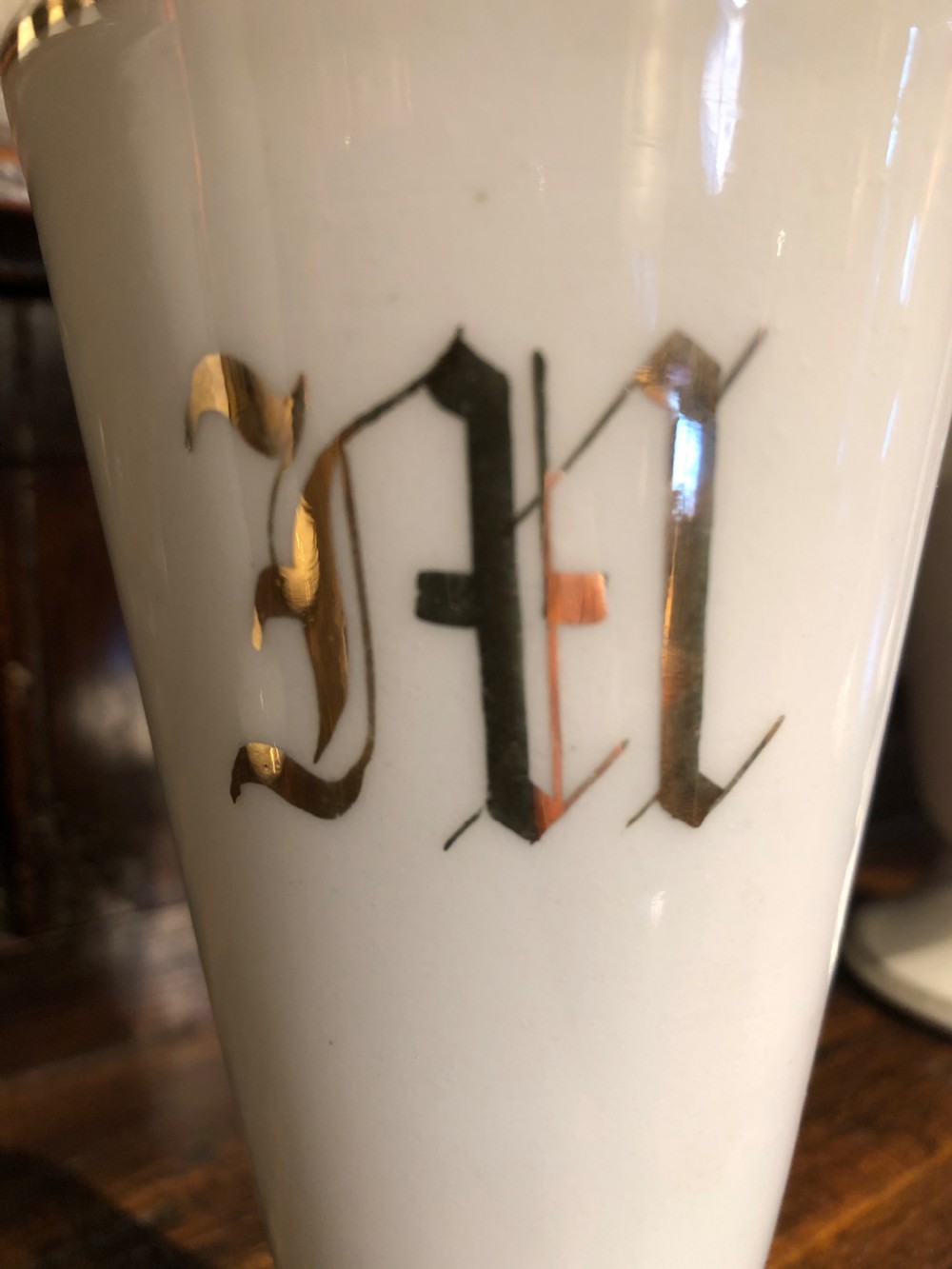 Antique Ceramic Goblets View VII