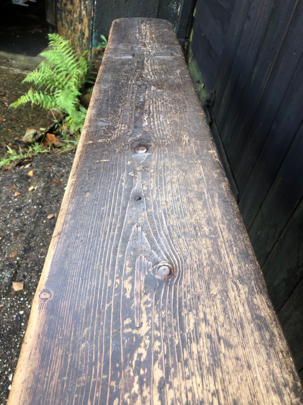 Antique Bench View III