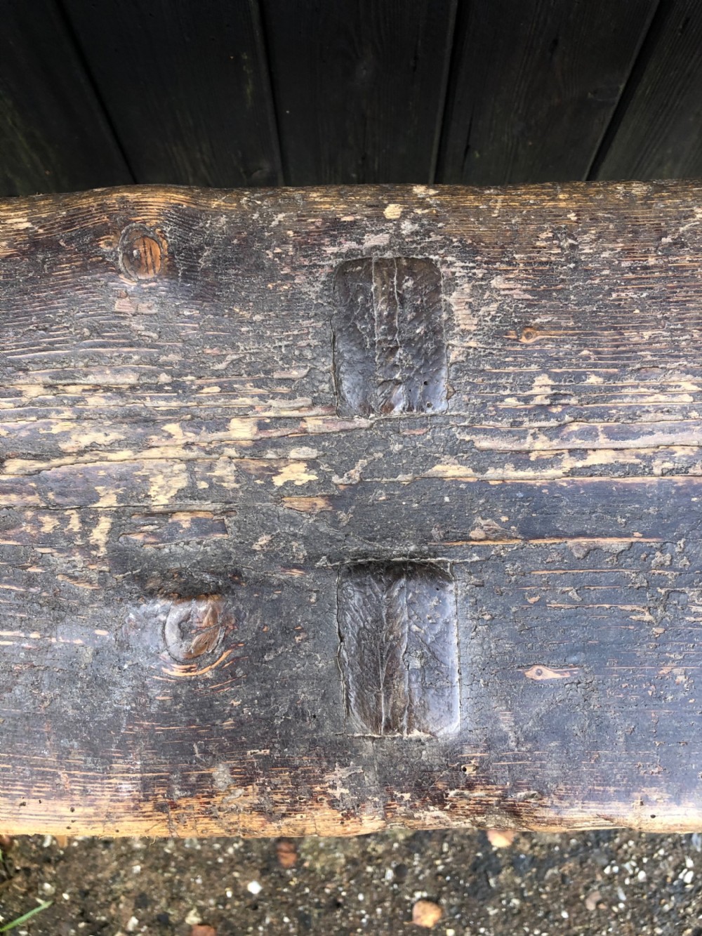 Antique Bench View VI