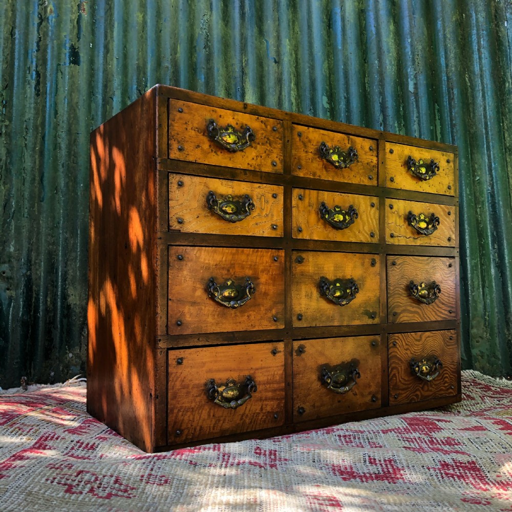 Antique bank of drawers  View II