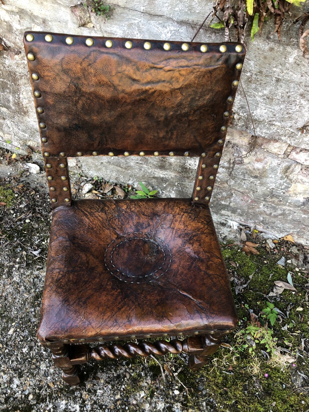Early Oak Dining Chairs  View VIII