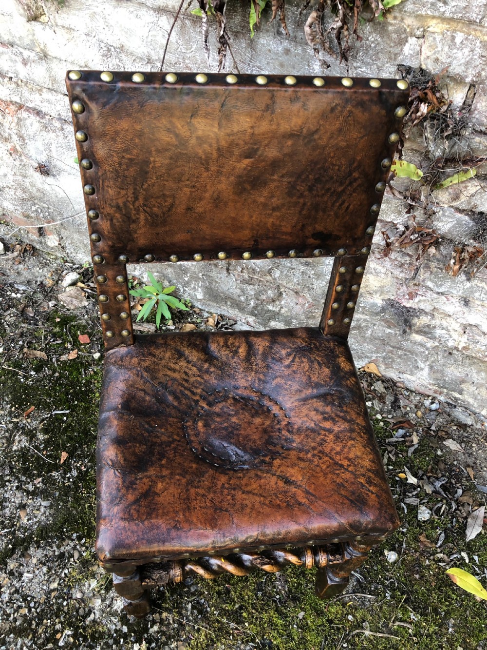 Early Oak Dining Chairs  View X