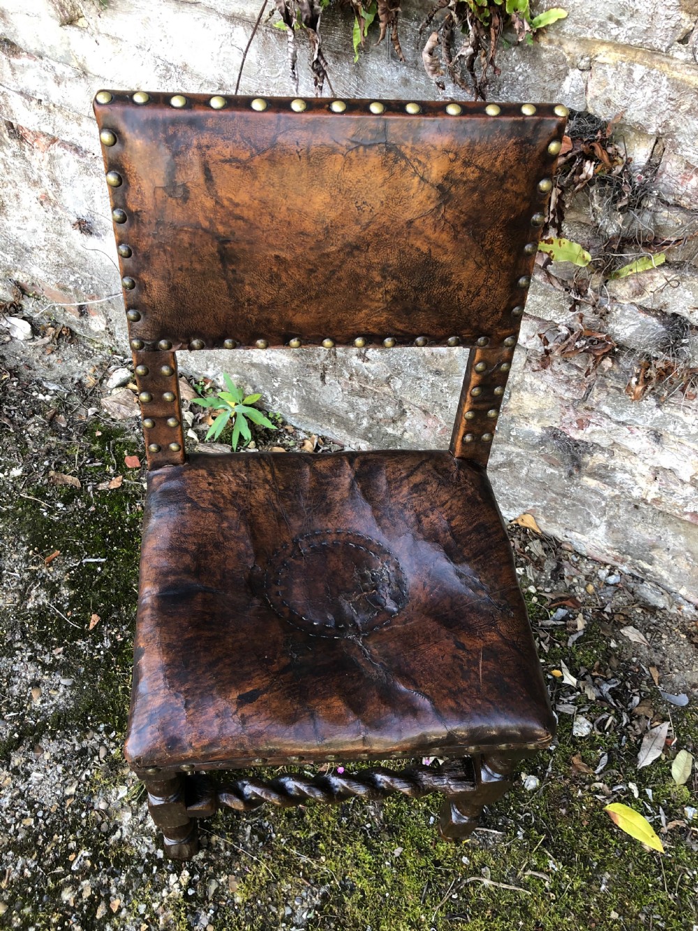 Early Oak Dining Chairs  View XI