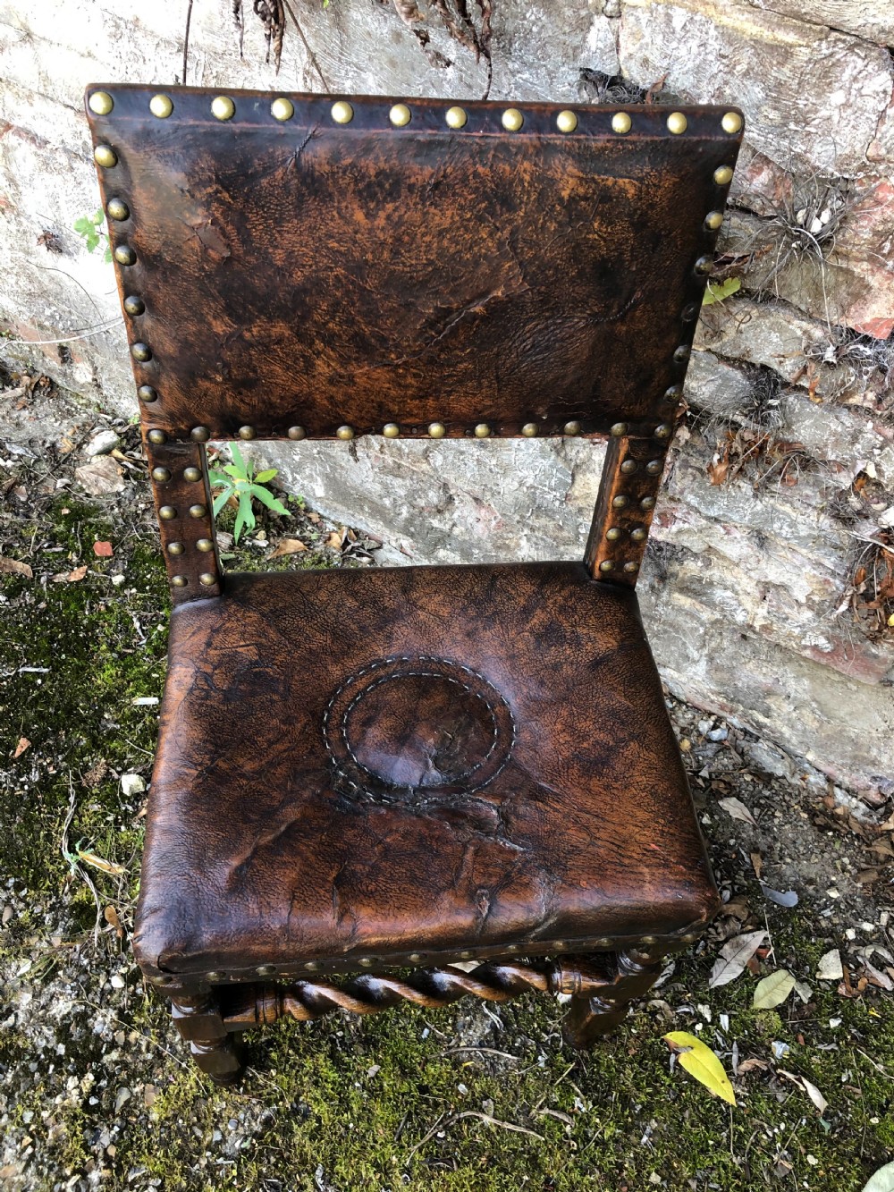 Early Oak Dining Chairs  View XV