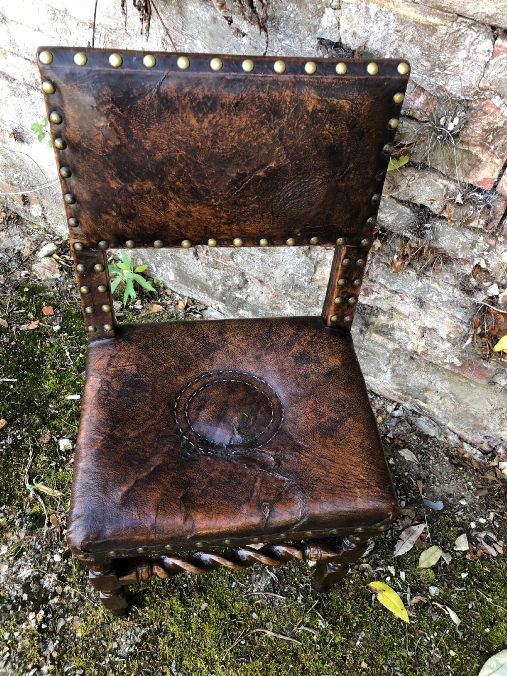 Early Oak Dining Chairs  View XVI