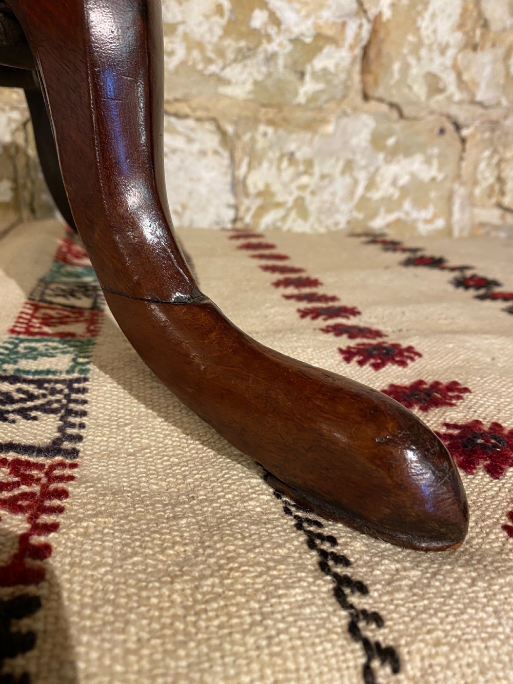 Antique Candle Stand View IX
