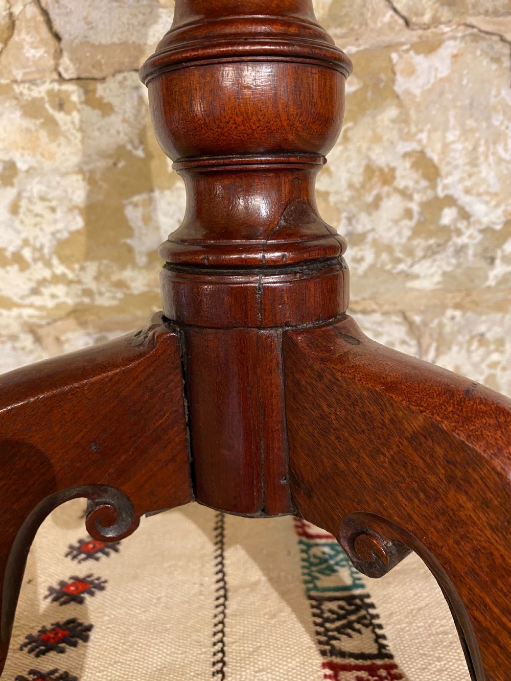 Antique Candle Stand View X