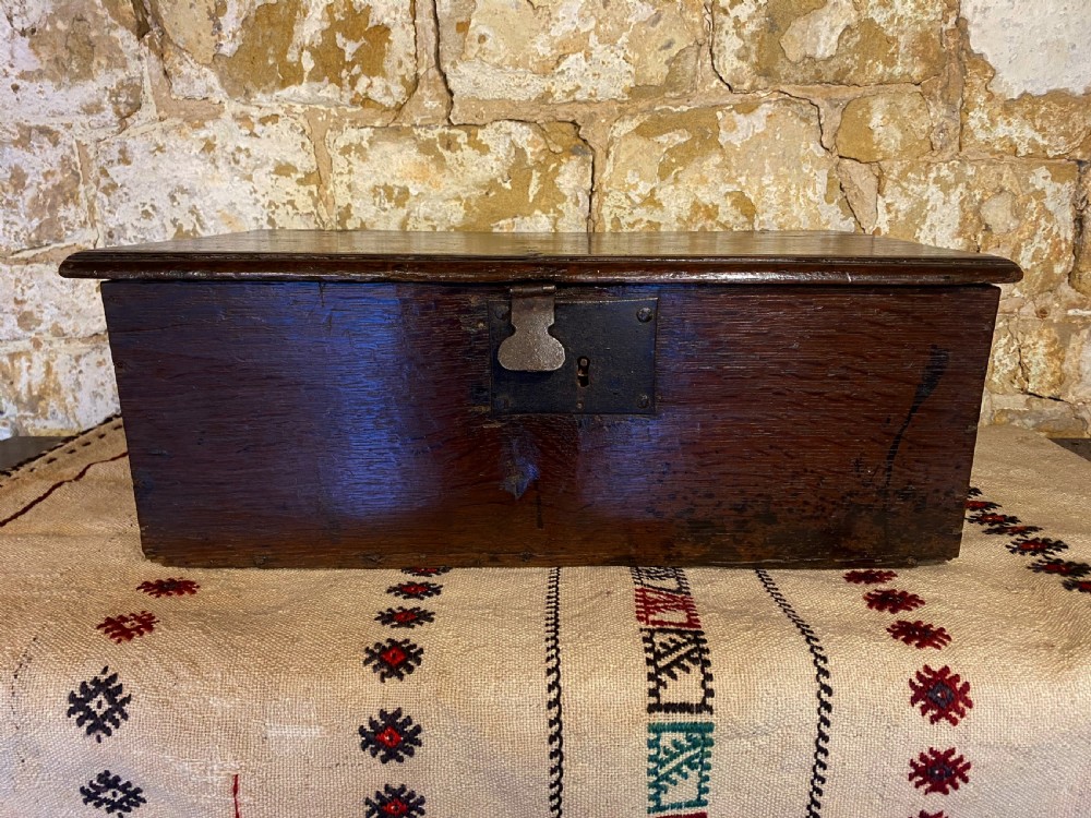 Antique Oak Box