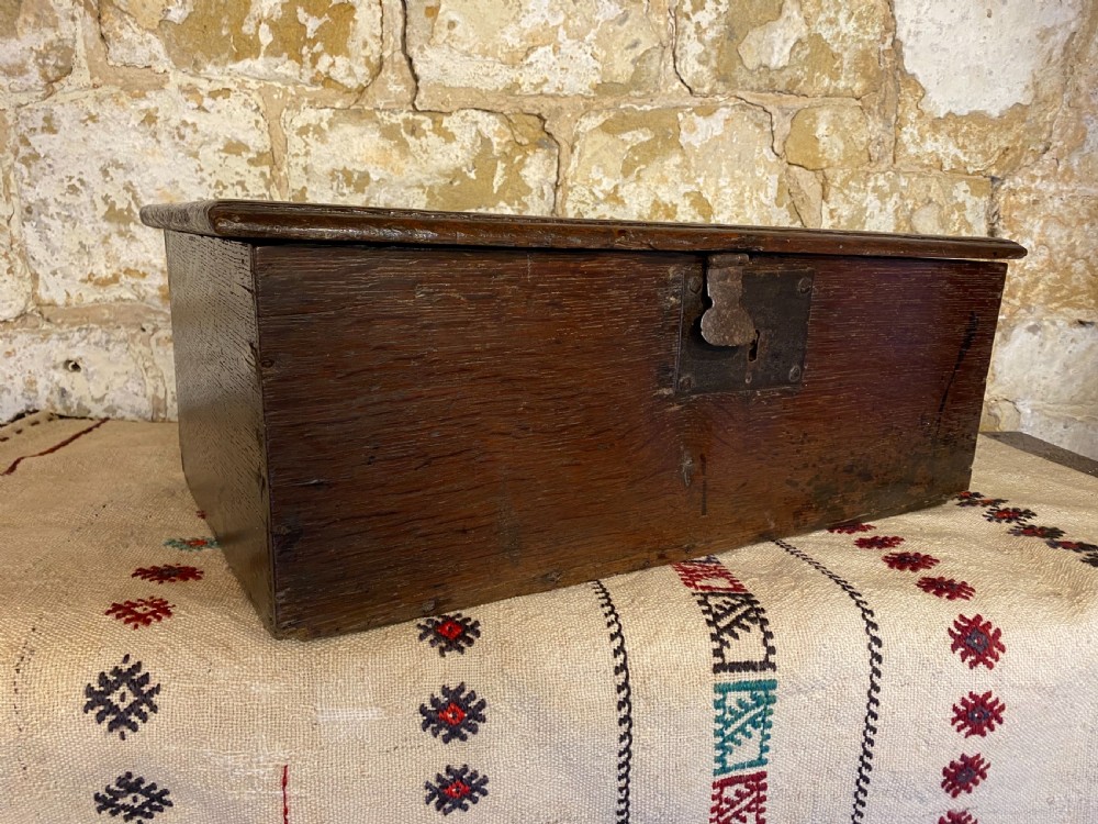Antique Oak Box View II