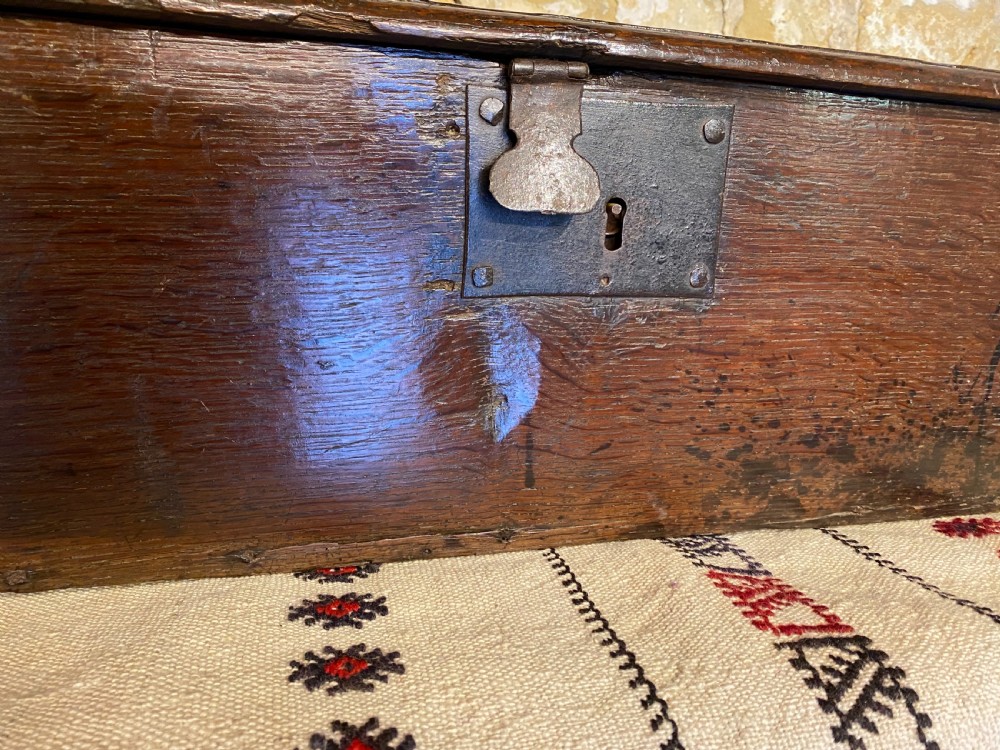 Antique Oak Box View IV