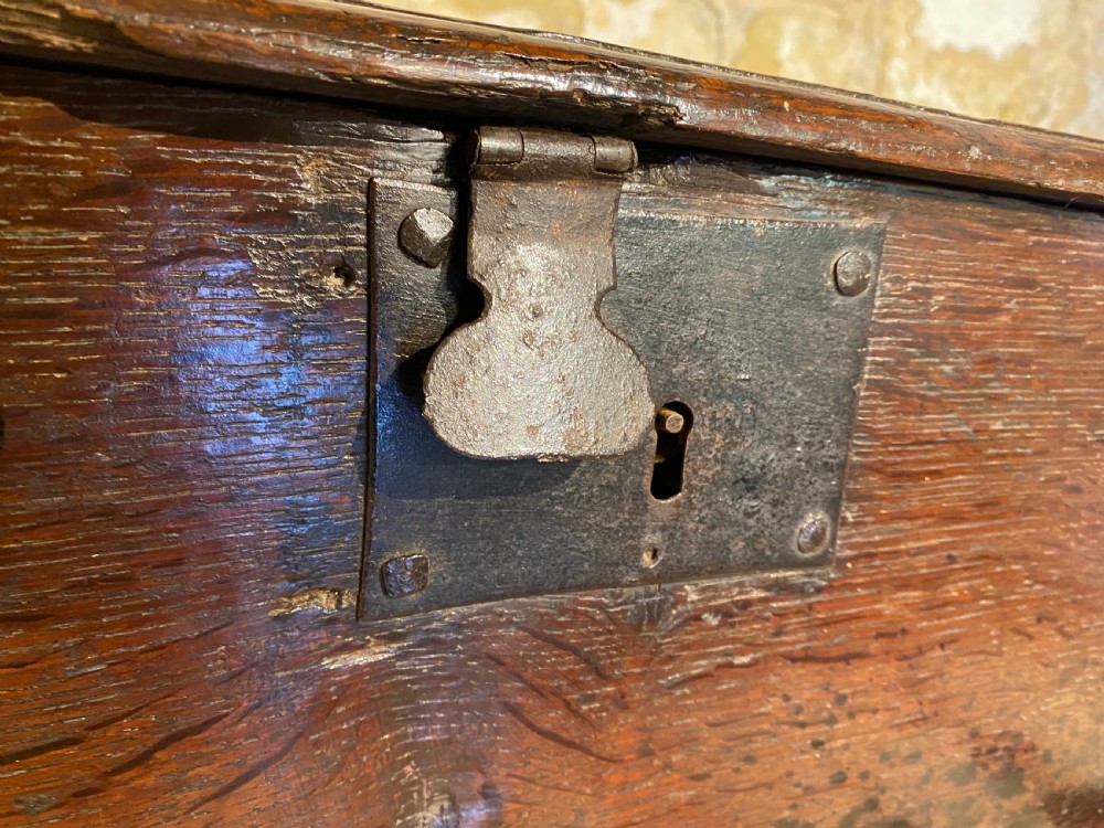 Antique Oak Box View V