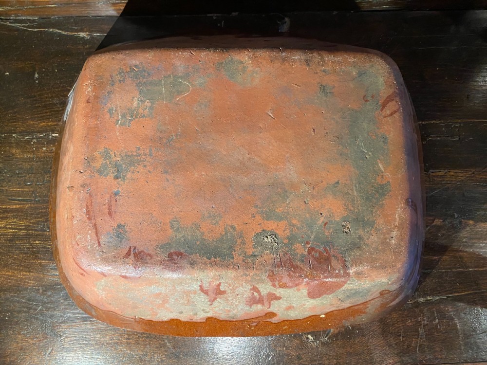 Antique Slipware Dish View VII