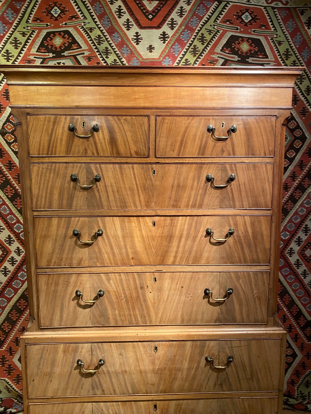 Antique Chest on Chest View III
