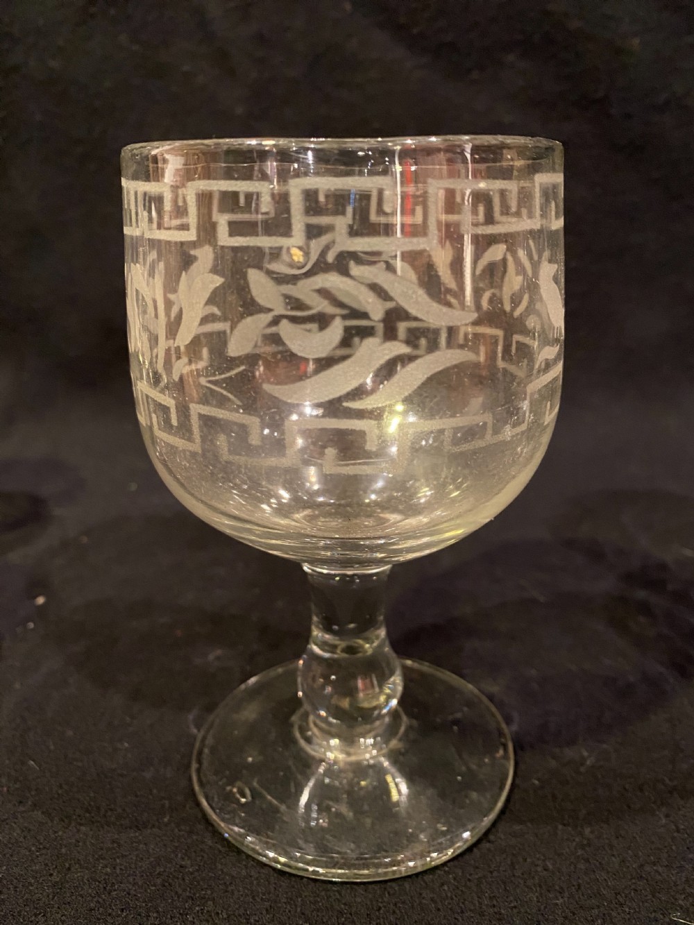 Antique Wine Glasses  View V