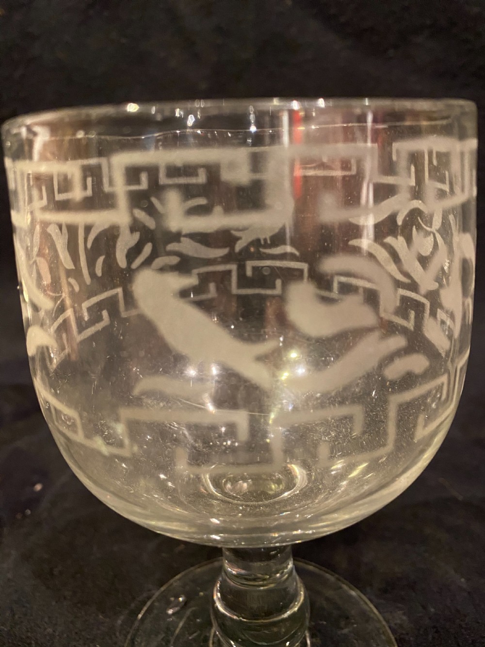 Antique Wine Glasses  View VI
