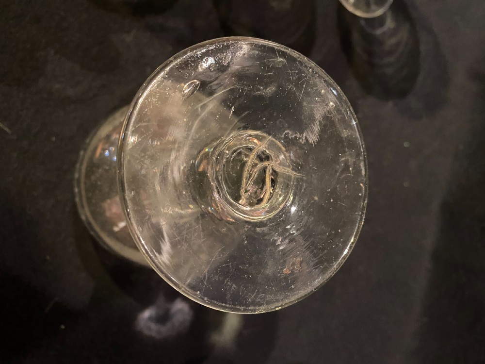 Antique Wine Glasses  View IX