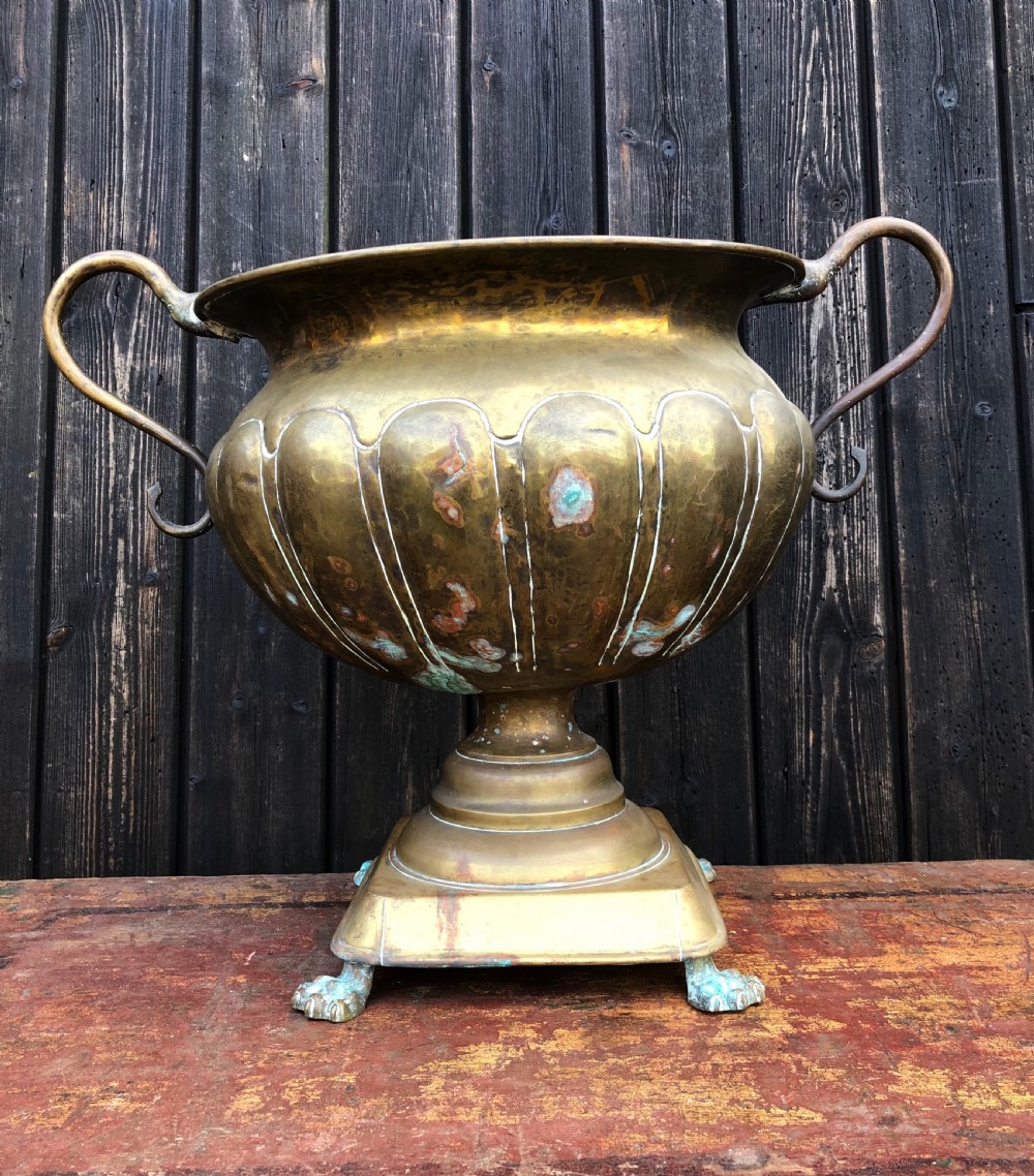 Antique planter Urn View II