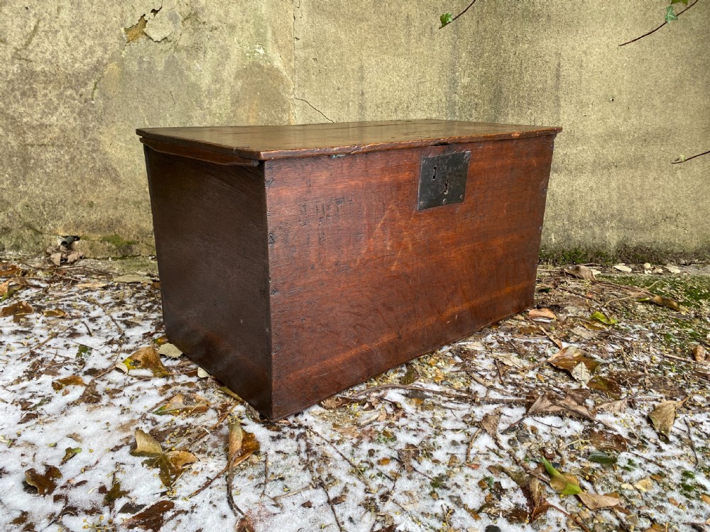 Early Oak Maritime Box