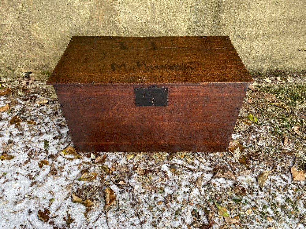 Early Oak Maritime Box View II