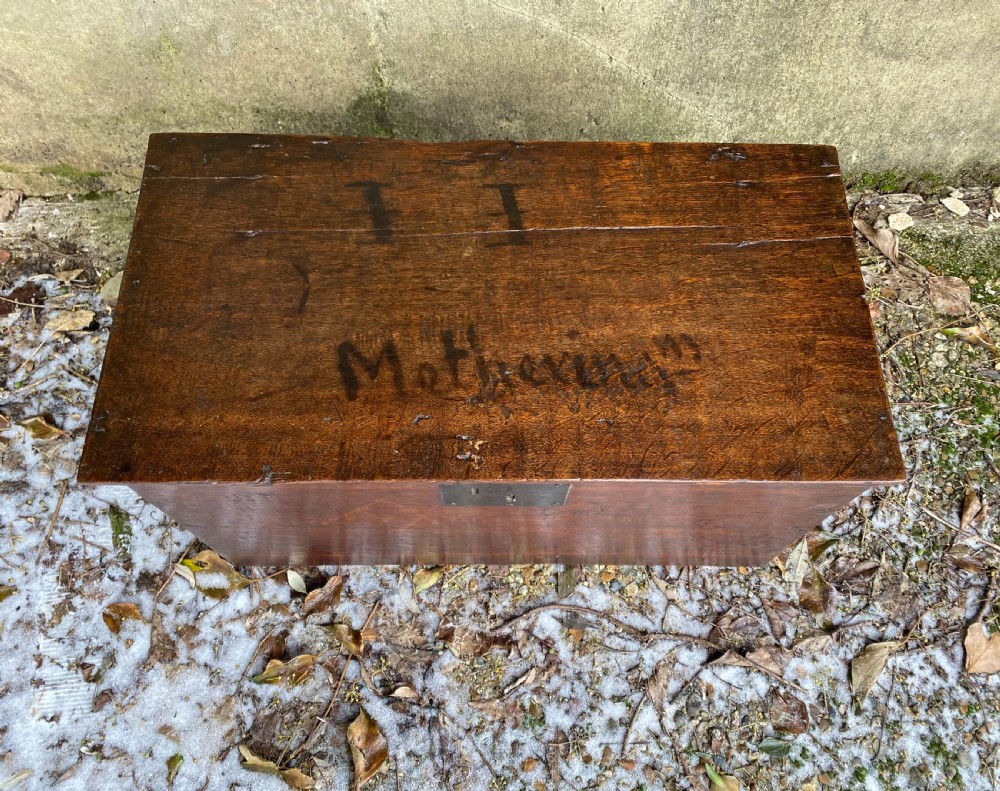 Early Oak Maritime Box View III