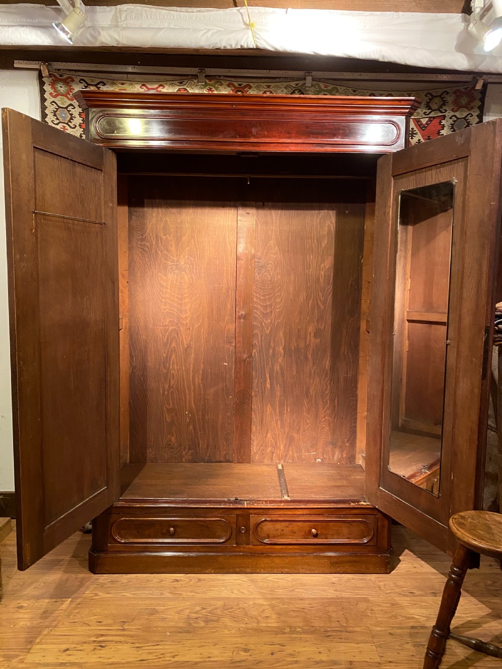Antique Wardrobe  View V