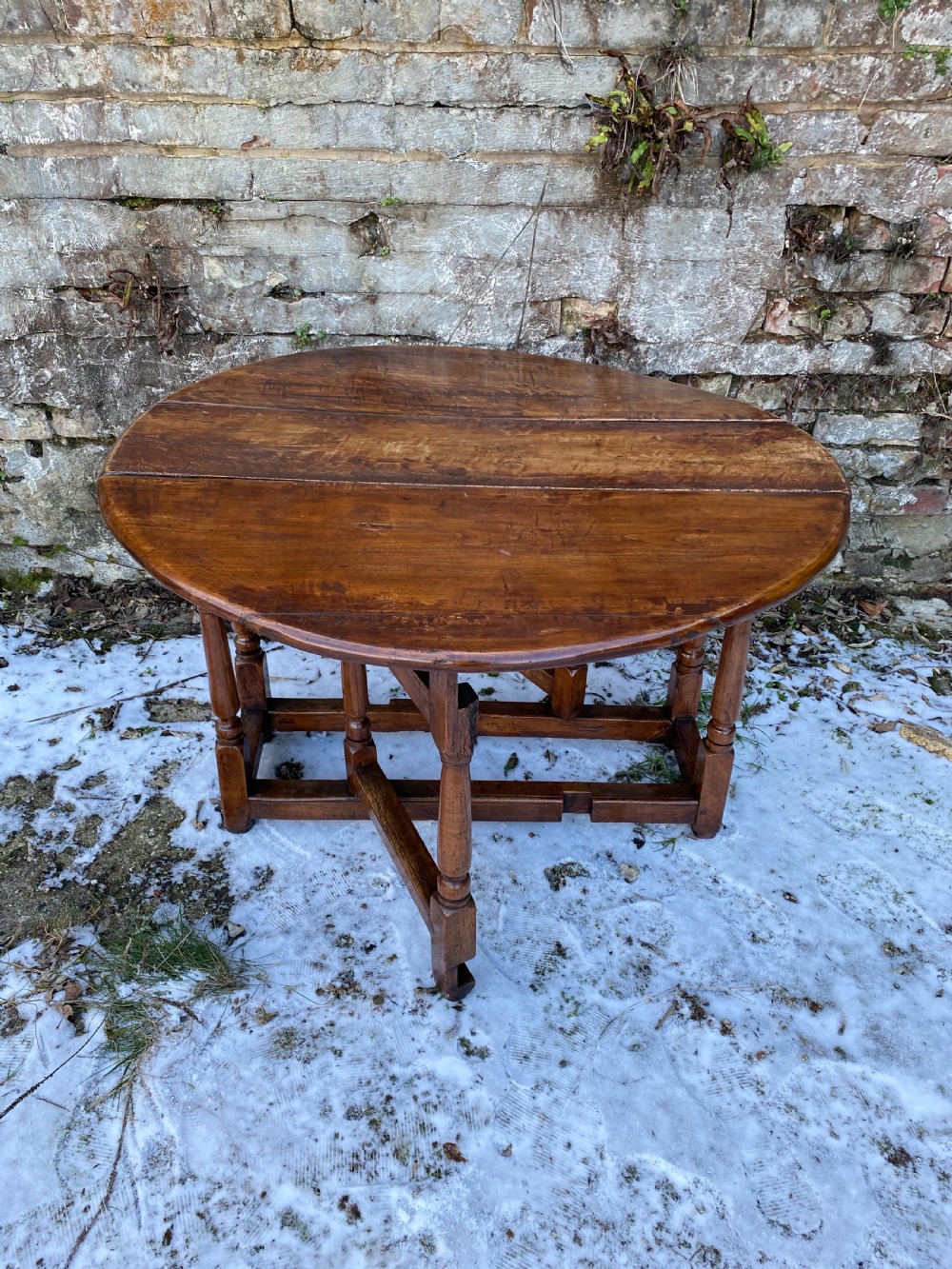 Antique Gateleg Table View IX