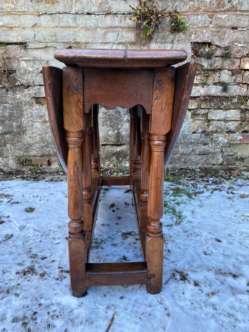 Antique Gateleg Table View XI