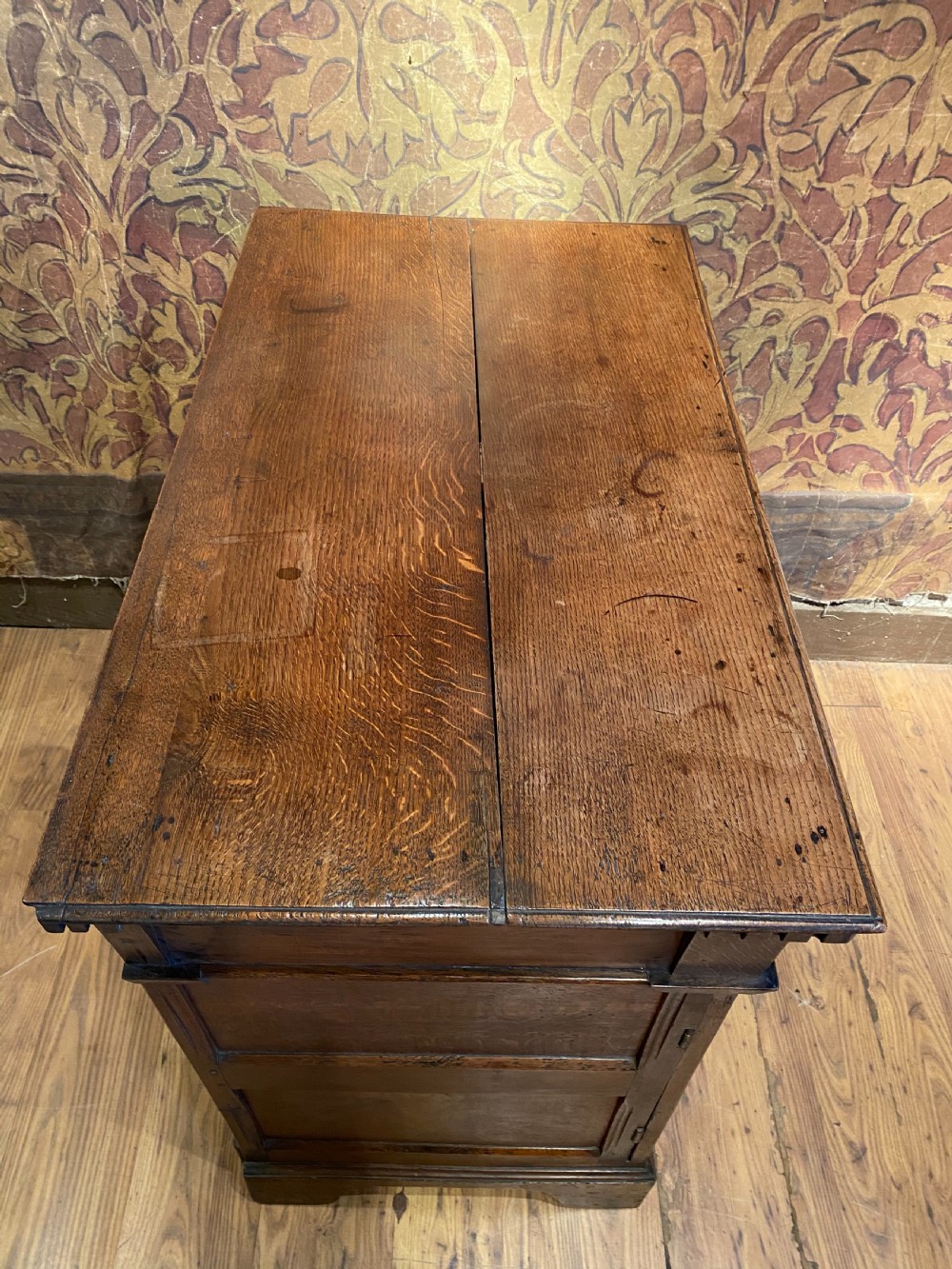 Early Oak Enclosed Chest of Drawers  View VI