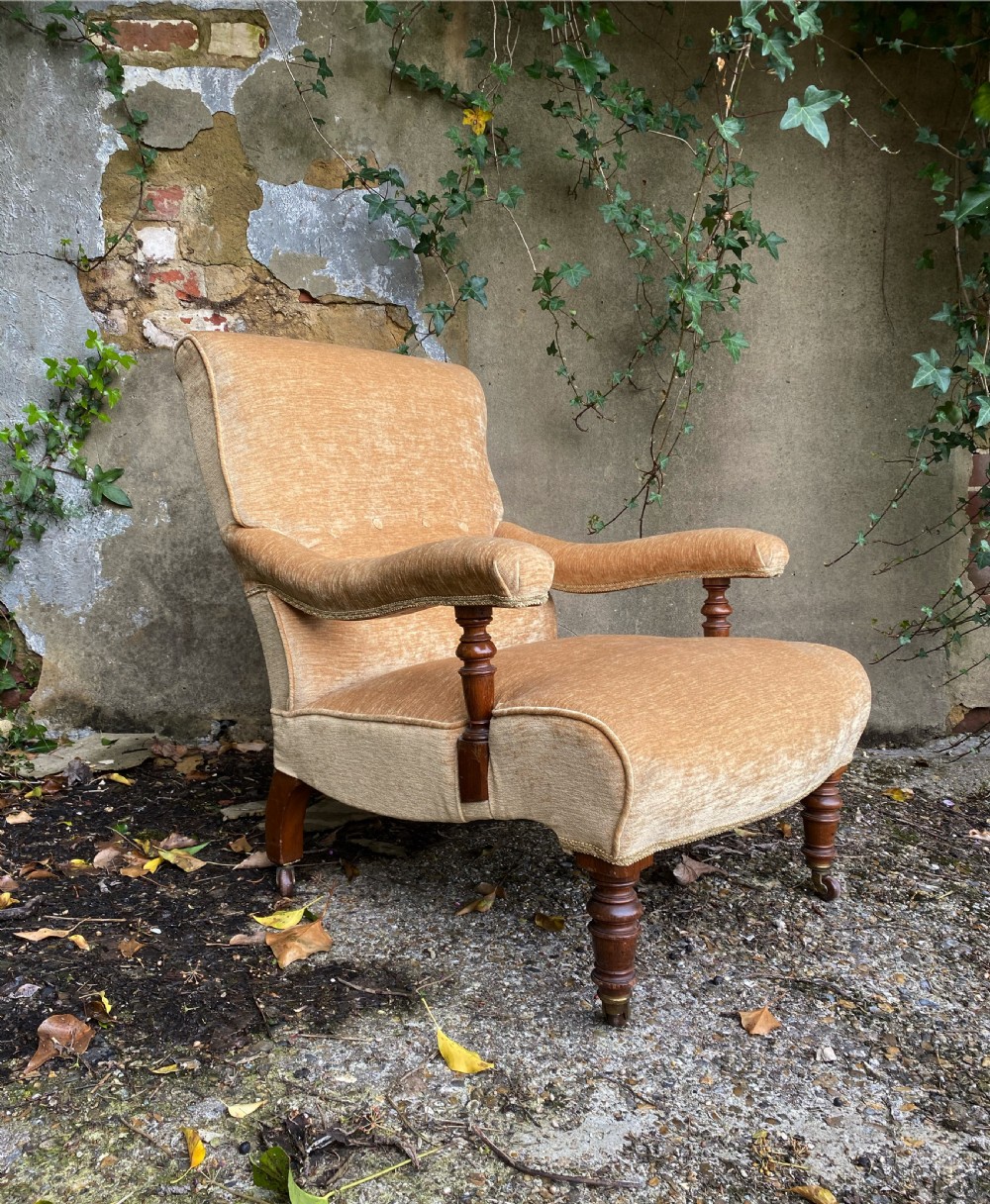 Antique Open Armchair 